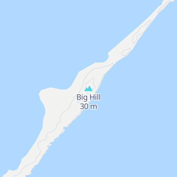 Map of Big Hill