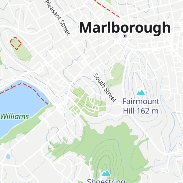 Map of Pleasant Hill