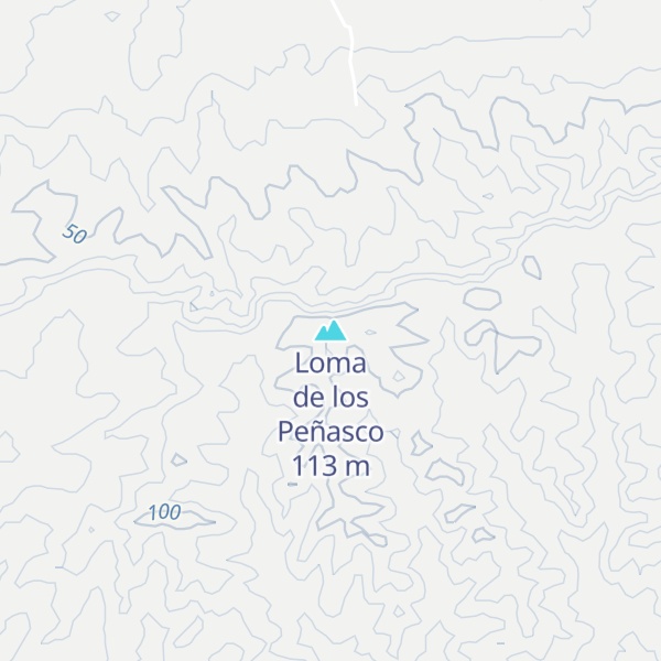Map of Loma de los Peñasco