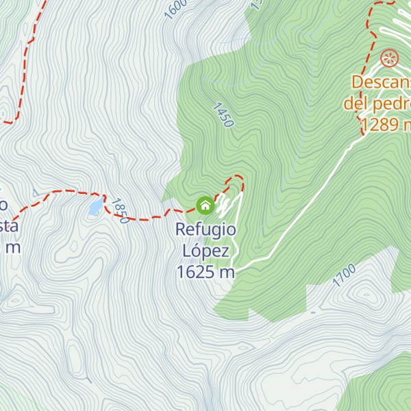 Map of Refugio López