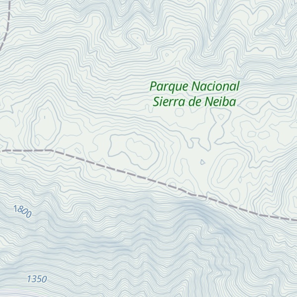Map of Gajo de los Magueyes