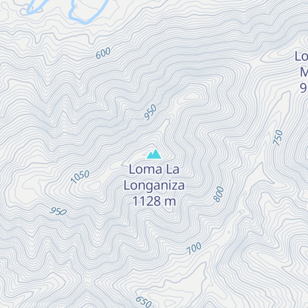 Map of Loma La Longaniza