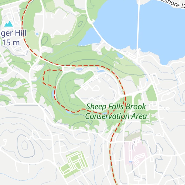 Map of Addition Hill