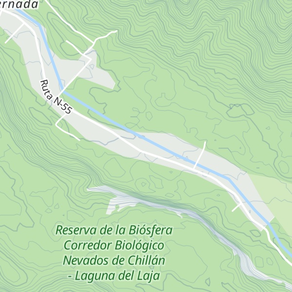 Map of Cabañas Roble Huacho