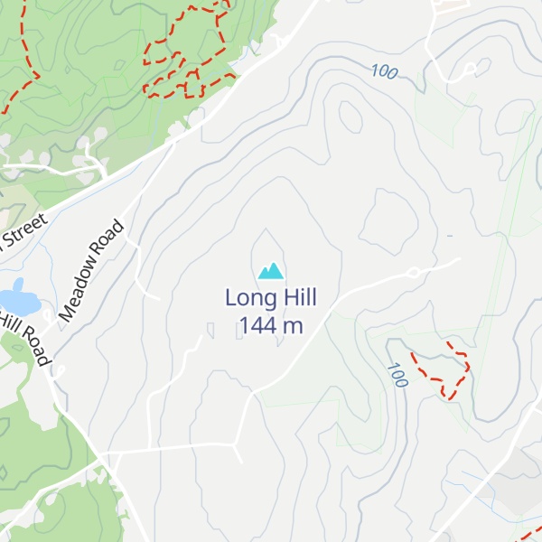 Map of Long Hill