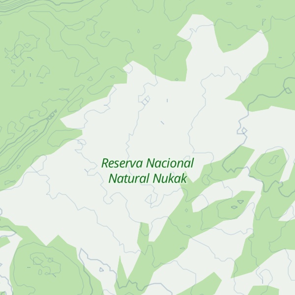 Map of Rocoso Occidental
