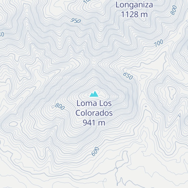 Map of Loma Los Colorados