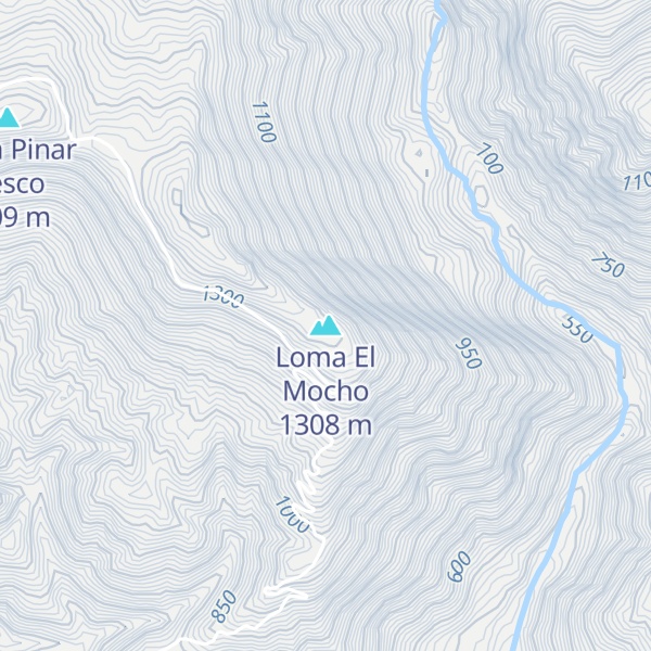 Map of Loma El Mocho