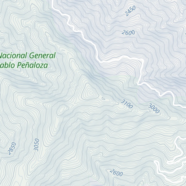 Map of Cerro Molino