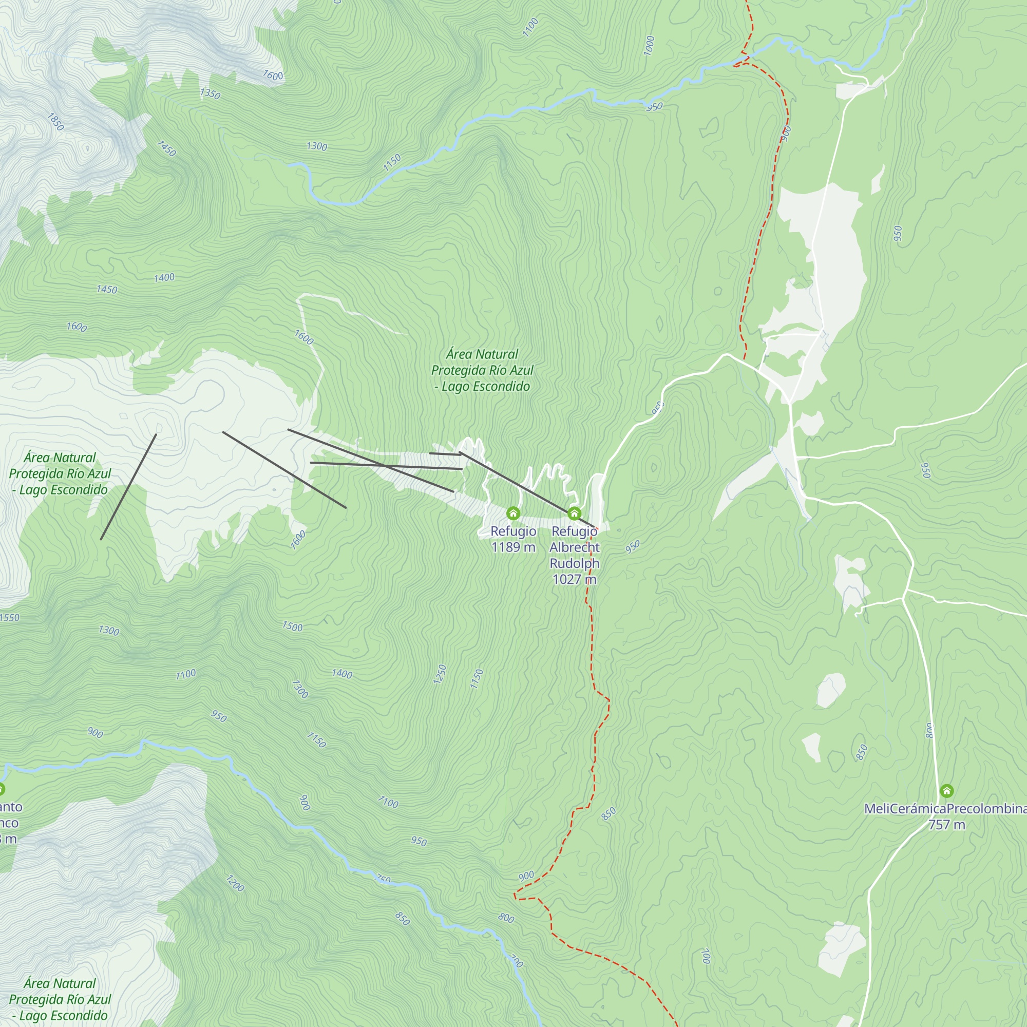 Refugio map