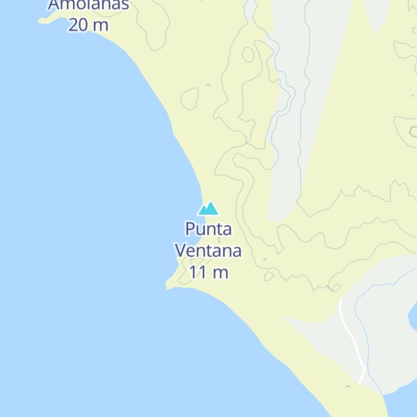 Map of Punta Ventana