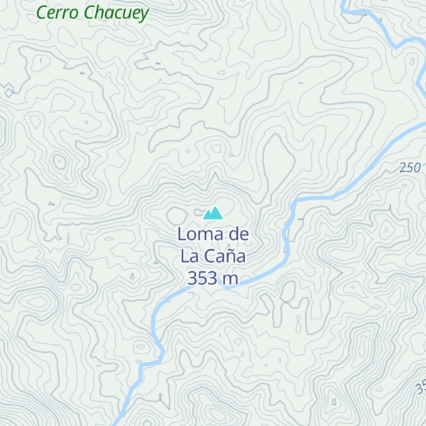 Map of Loma de La Caña