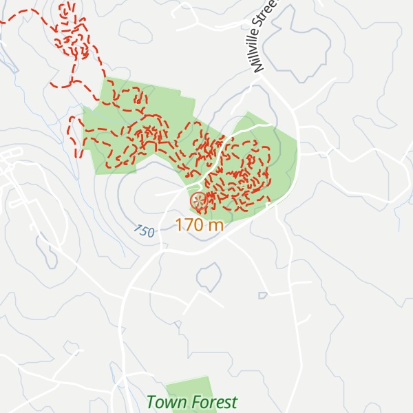 Map of Chestnut Hill