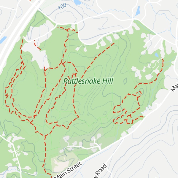Map of Rattlesnake Hill