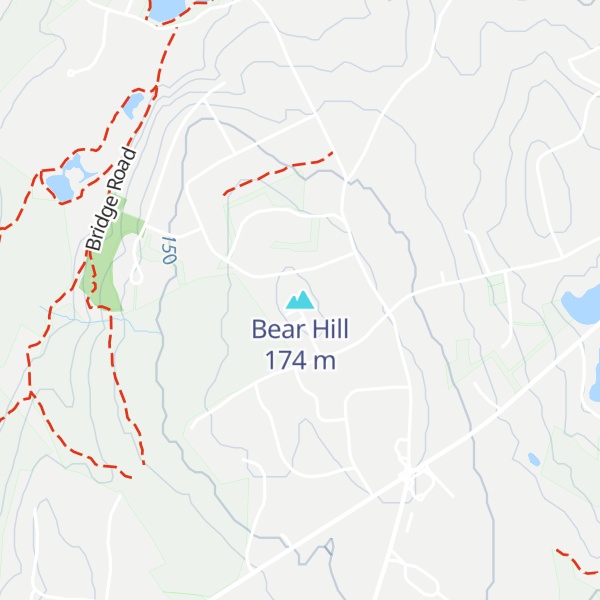 Map of Bear Hill