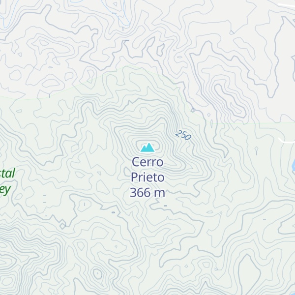 Map of Cerro Prieto