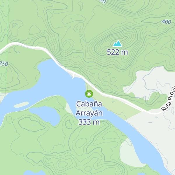 Map of Cabaña Ñire