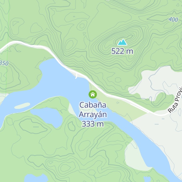 Map of Cabaña Chacay