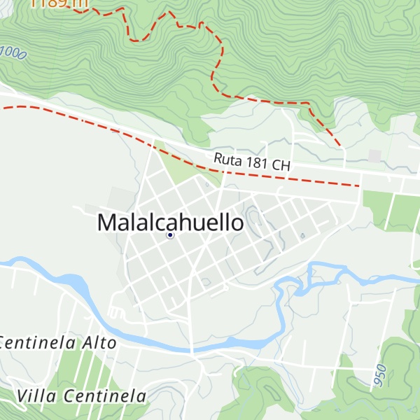 Map of Cabañas Don Mito
