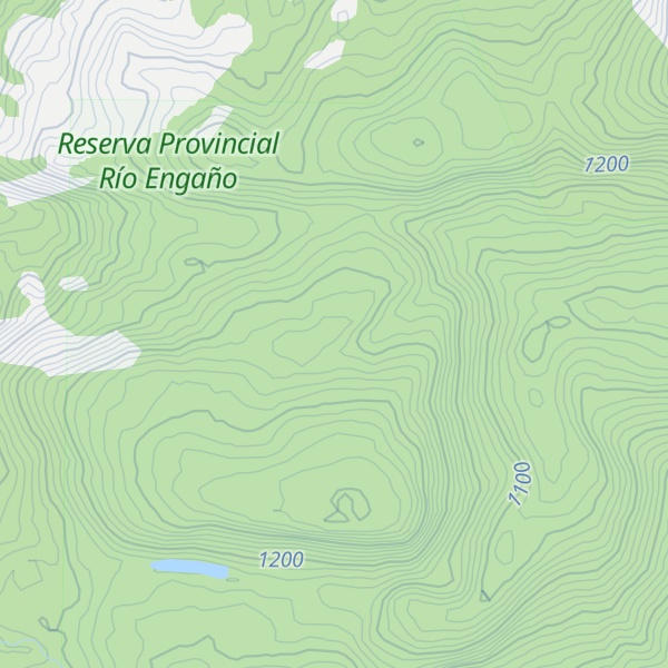 Map of Cerro Coffin