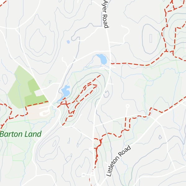 Map of Pin Hill North