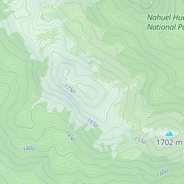 Map of Cerro Pirámide