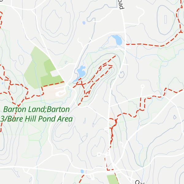 Map of Pin Hill South