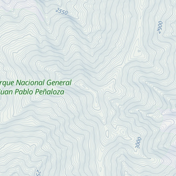 Map of Cerro Piedras Blancas