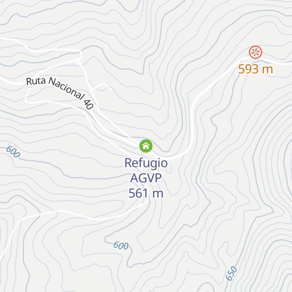 Map of Refugio AGVP