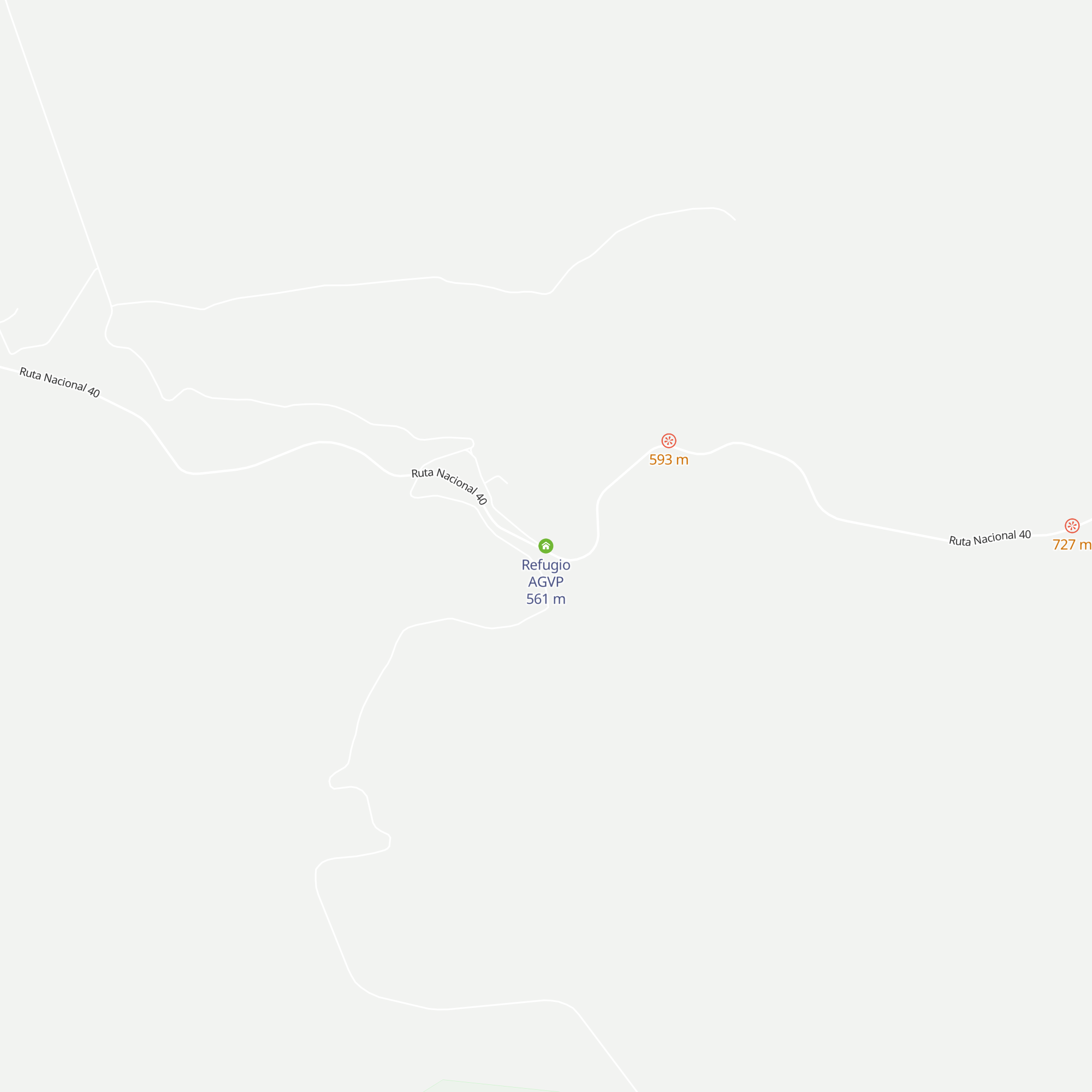 Refugio AGVP map
