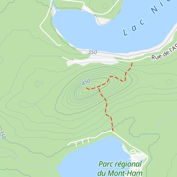 Map of Montagne Brûlée