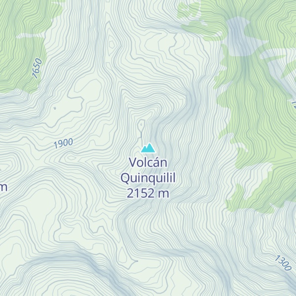 Map of Volcán Quinquilil