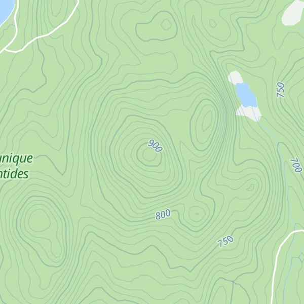 Map of Mont McKinney