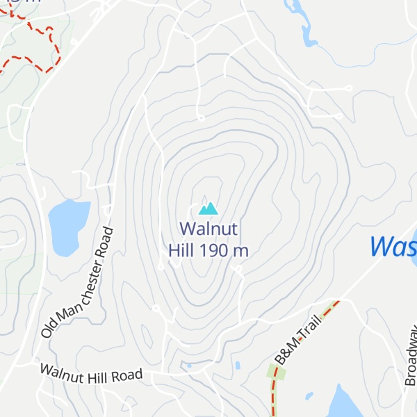 Map of Walnut Hill