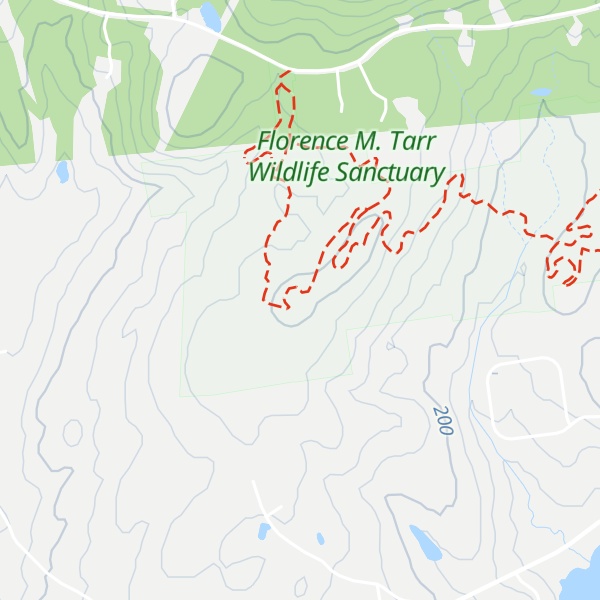 Map of Holbrook Hill