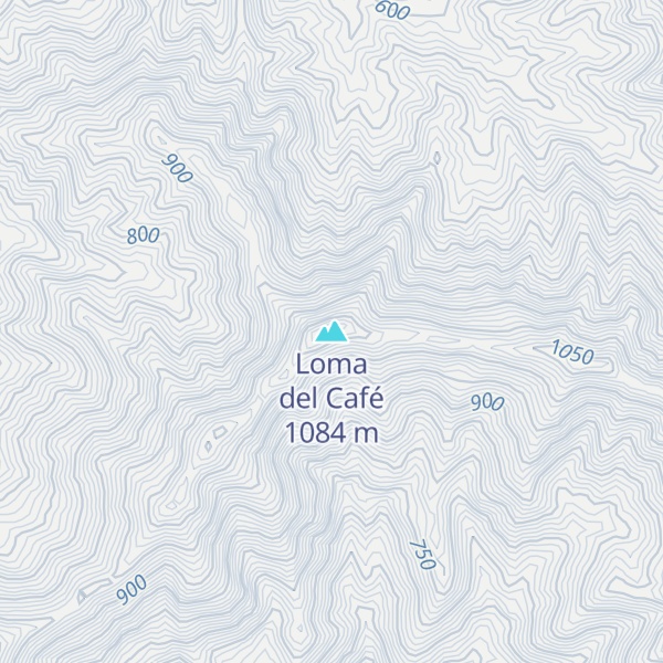 Map of Loma del Café