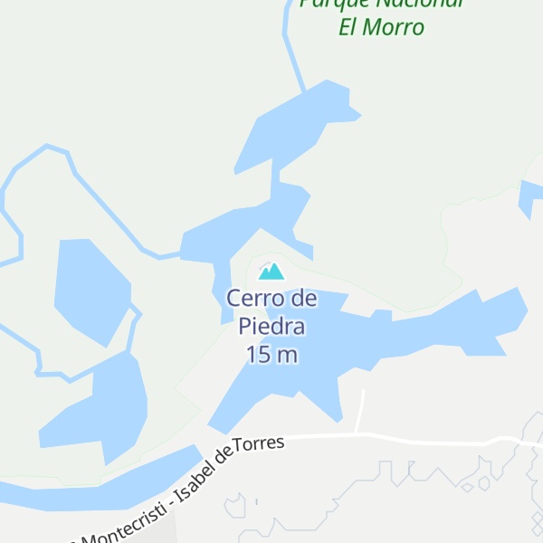 Map of Cerro de Piedra