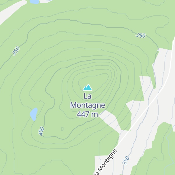 Map of La Montagne