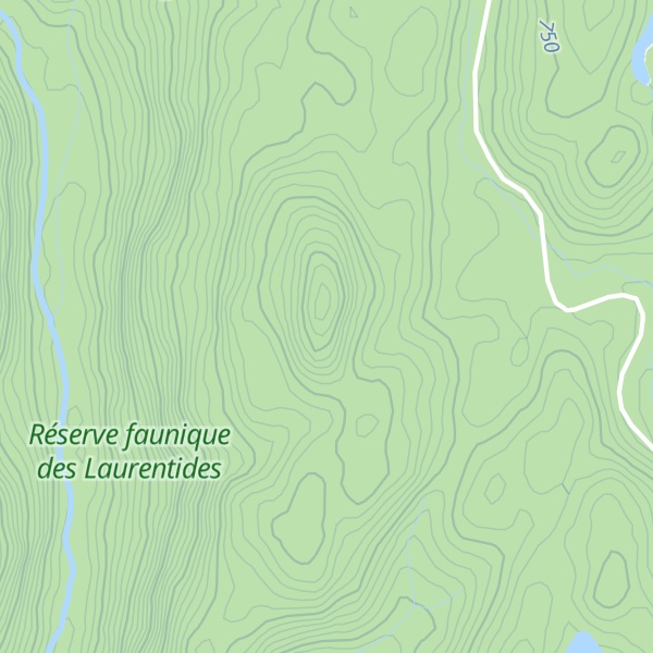 Map of Mont des Chutes