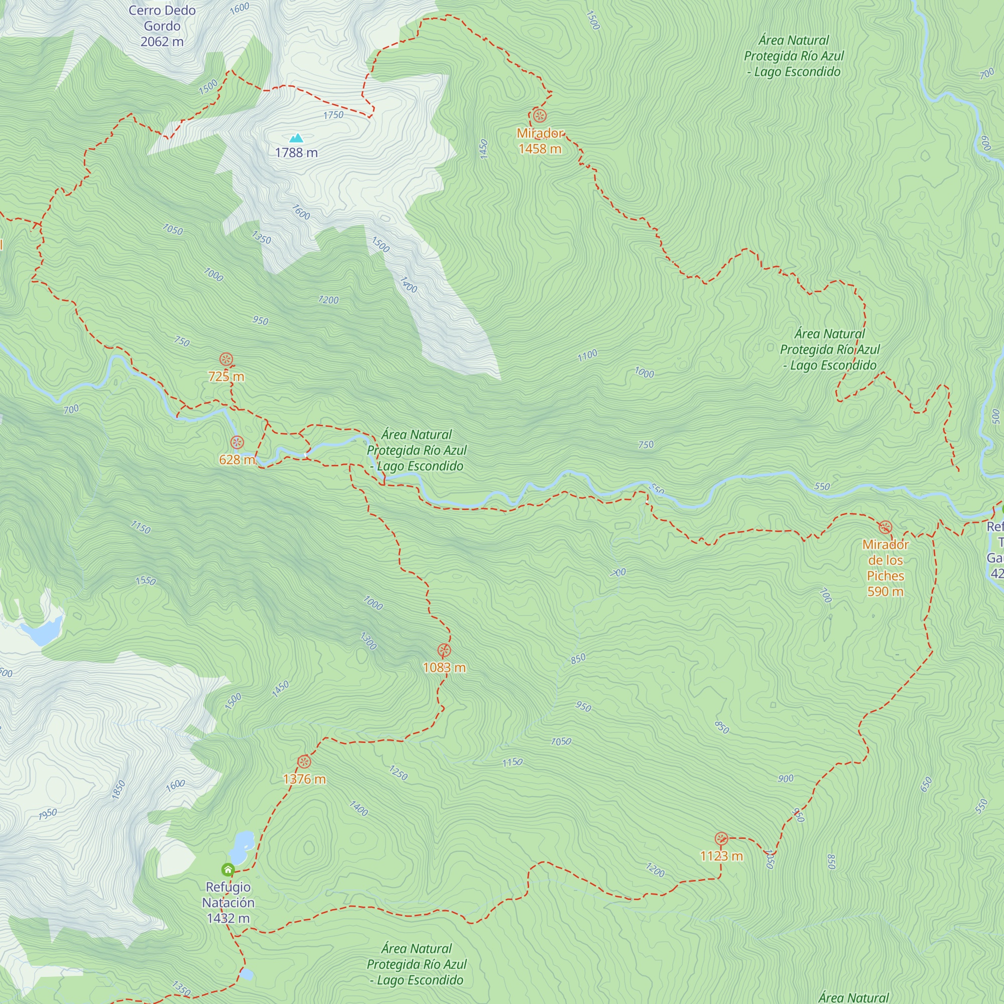 La Playita map