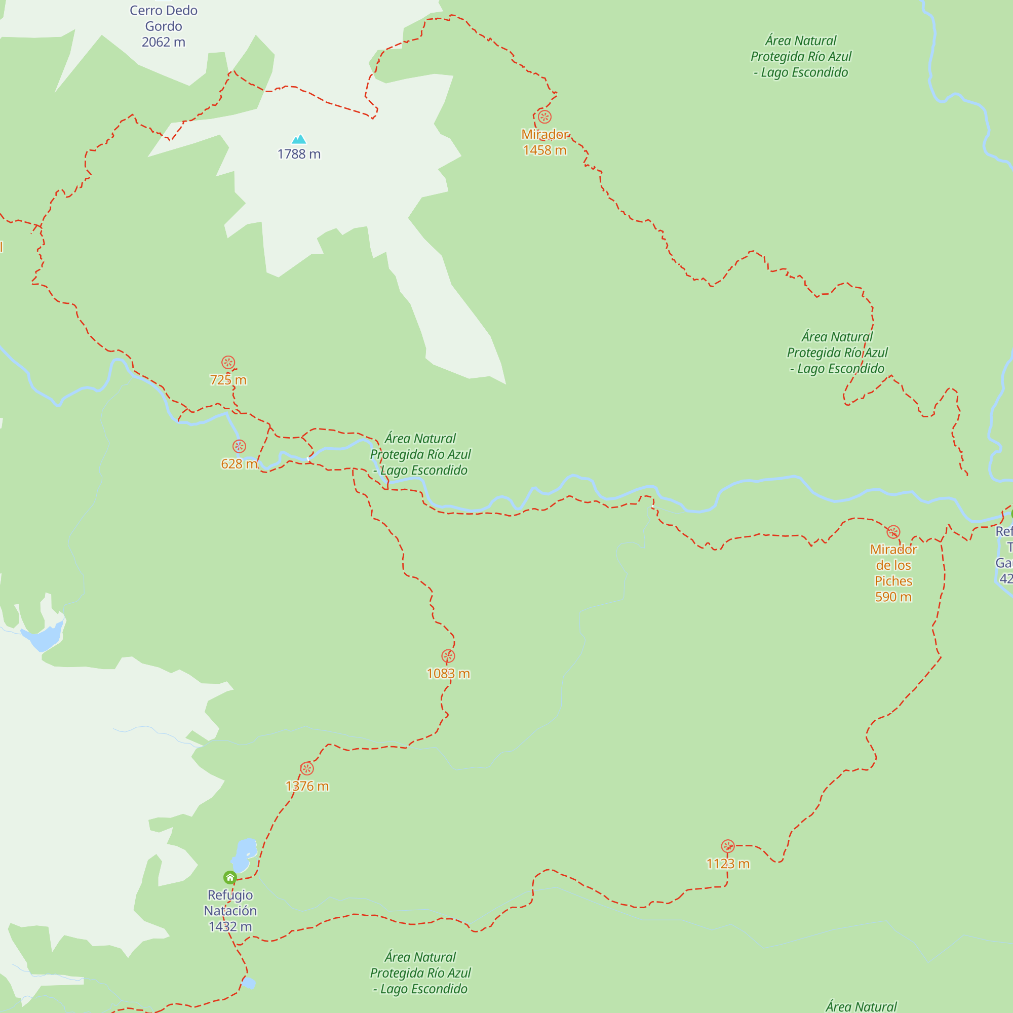 La Playita map