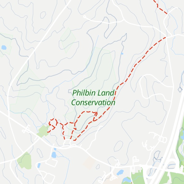 Map of Powder House Hill