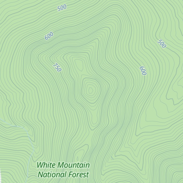 Map of Black Mountain