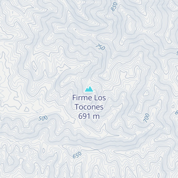 Map of Firme Los Tocones