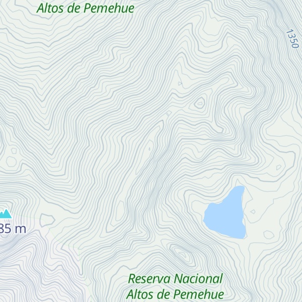 Map of Cerro La Moñuda