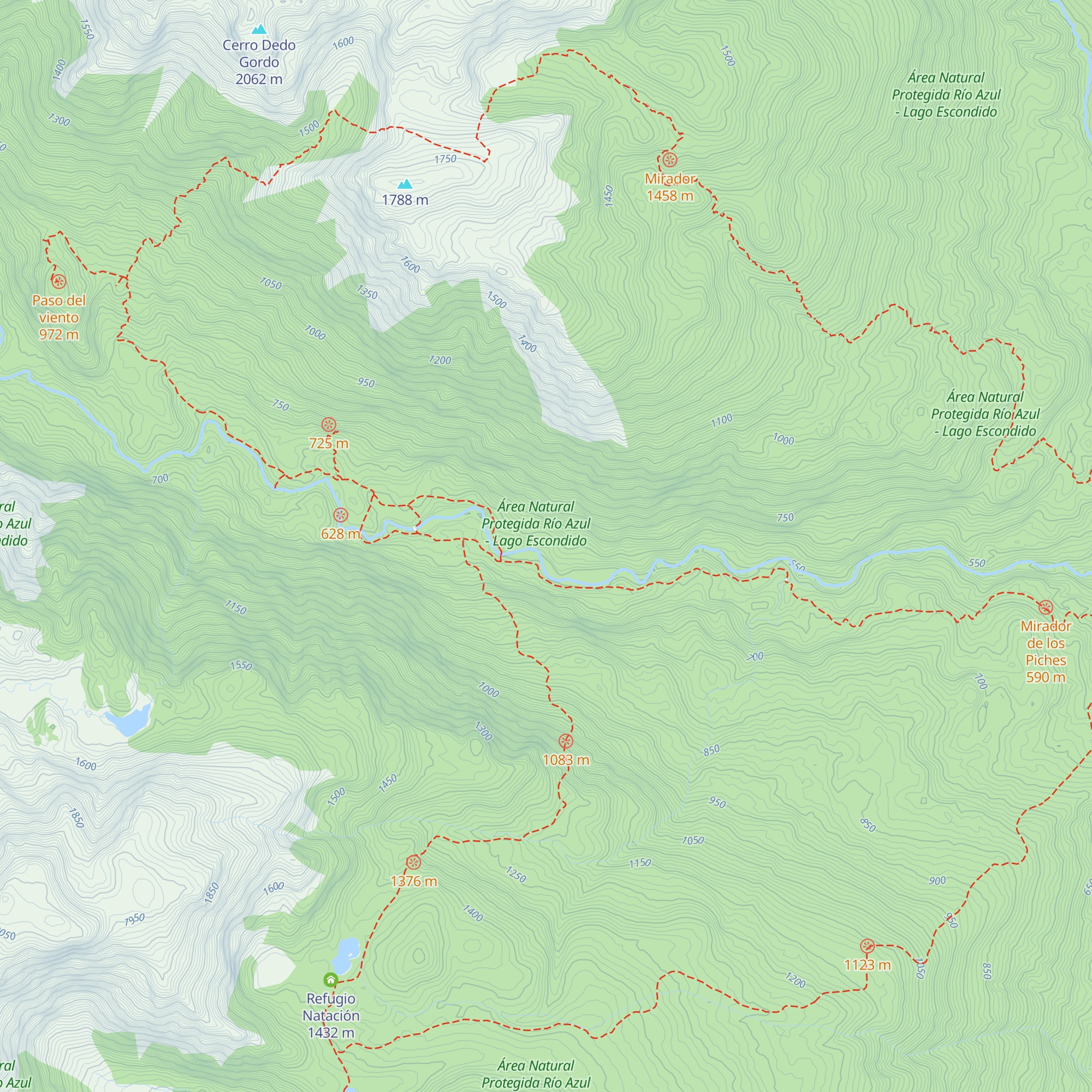 La Tronconada map