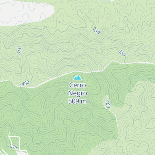 Map of Cerro Negro