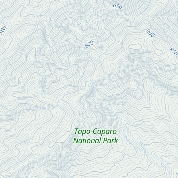 Map of Cerro Mollejón