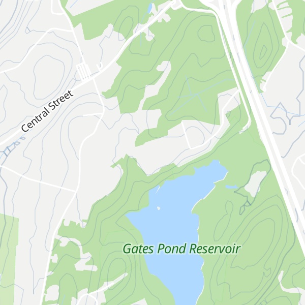 Map of Sawyer Hill