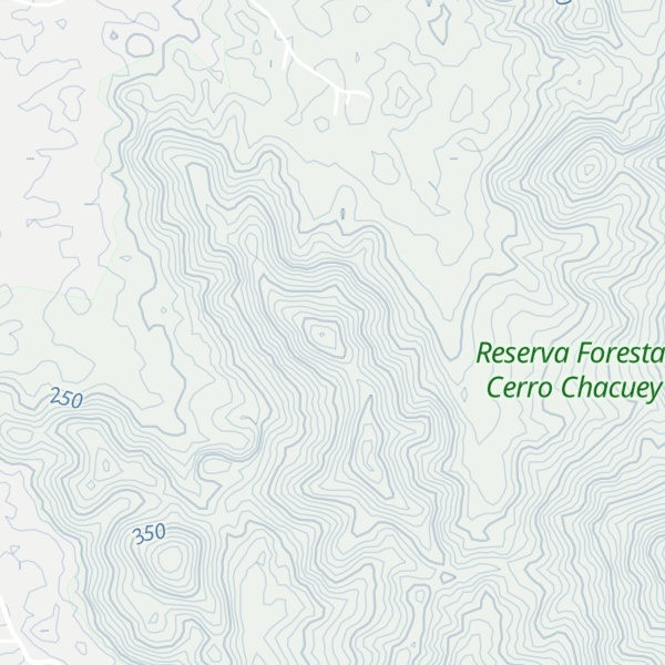 Map of Cerro de Las Mercedes